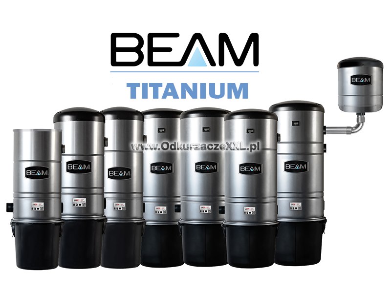 odkurzacze centralne BEAM titanum